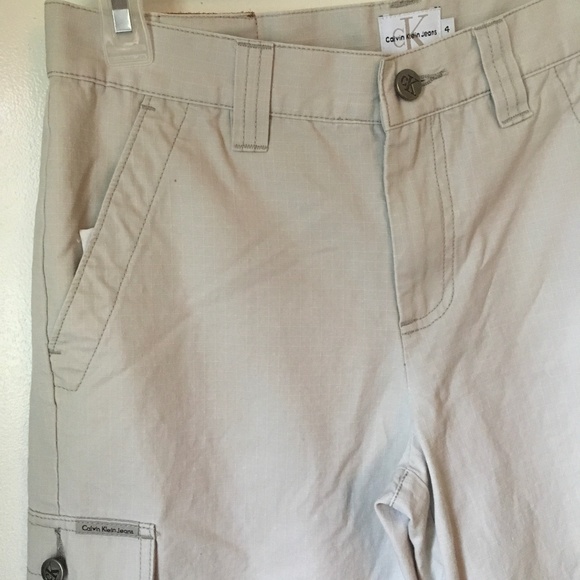 calvin klein capri cargo pants